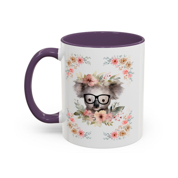 Geeky Goddess Koala Accent Coffee Mug