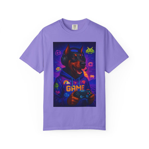 Game On Doberman Unisex T-Shirt
