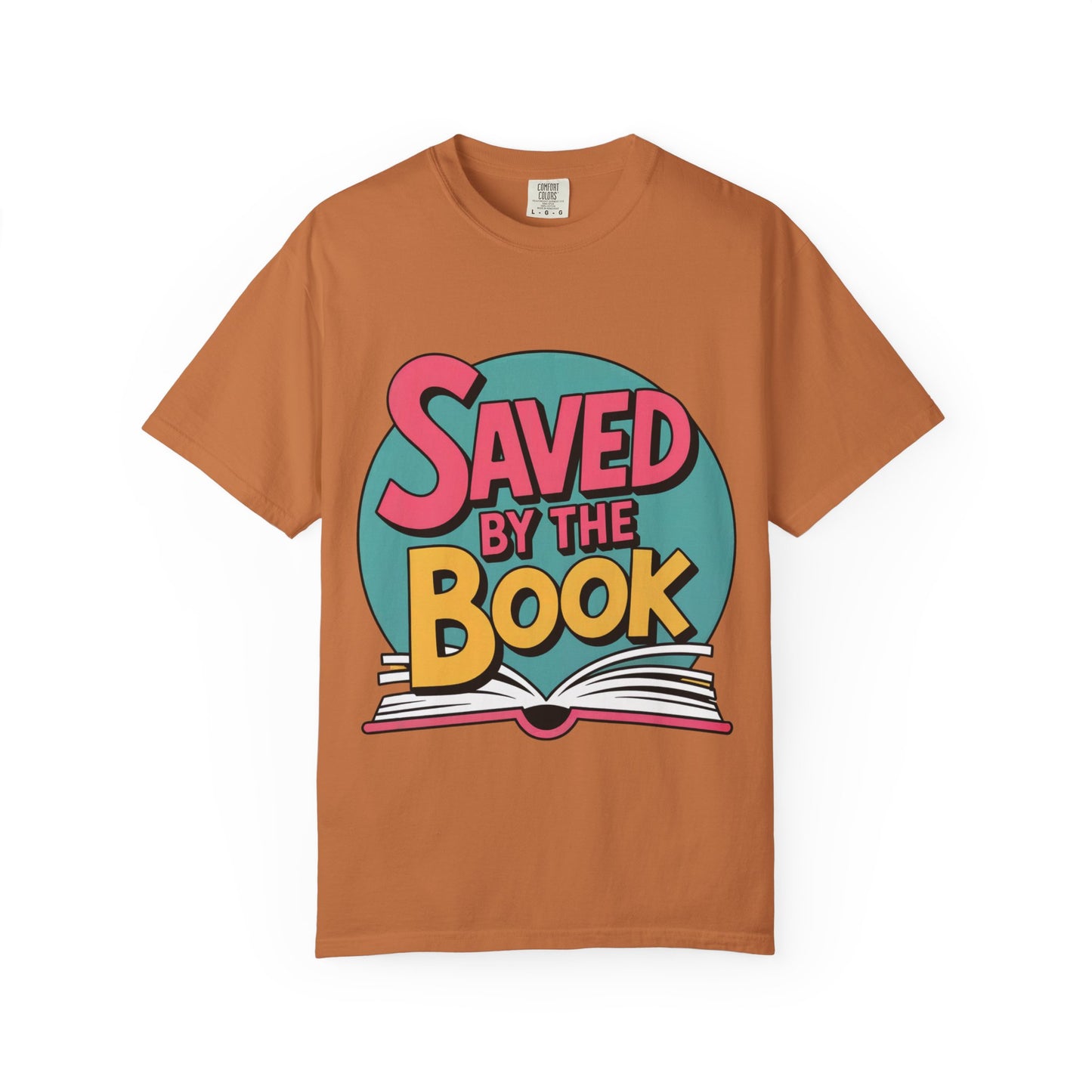 Saved by the Book T-Shirt, Book Lover Graphic Tee, BookTok Reader Shirt, Cute Reading T-Shirt, Library Lover Gift for Women