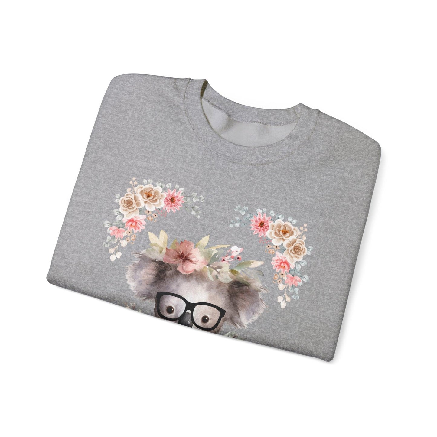 Geeky Goddess Koala Unisex Crewneck Sweatshirt