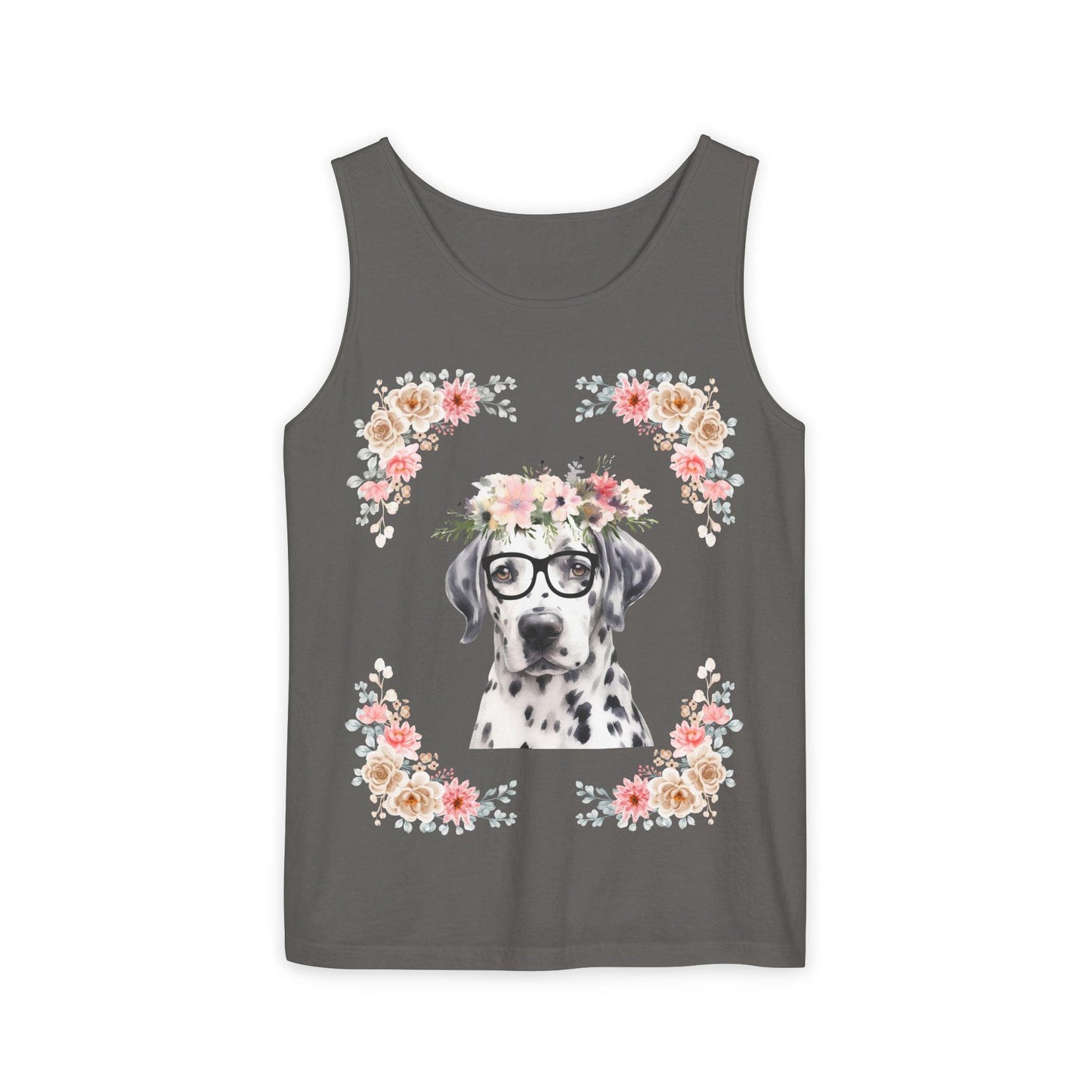 Geeky Goddess Dalmatian Unisex Tank Top
