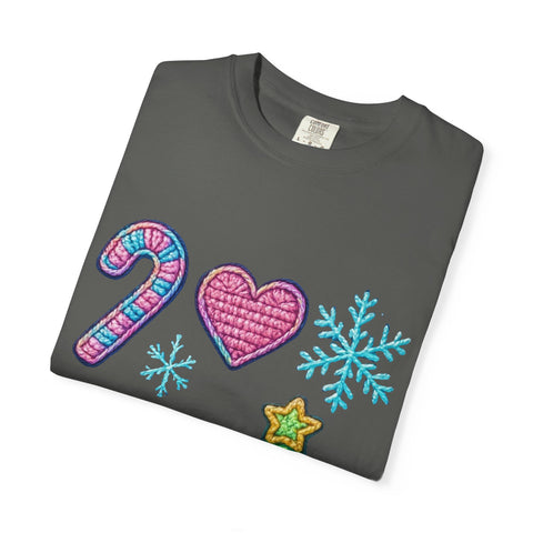 Festive Gamer T-Shirt, Christmas Tee, Gamer Shirt, Holiday Apparel, Unisex Christmas Gift, Cute Gaming T-Shirt