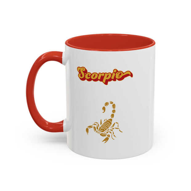 'Scorpio' Accent Coffee Mug