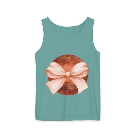 Mars Wrapped In Bow Unisex Tank Top