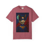 Superhero Tri-Colored Cat Unisex T-shirt