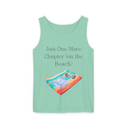 'Just One More Chapter (on the Beach)' Unisex Tank Top
