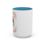 Geeky Goddess Siberian Husky Accent Coffee Mug