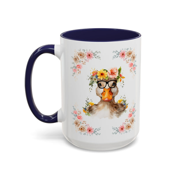 Geeky Goddess Duck Accent Coffee Mug