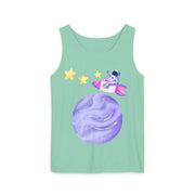 Astronaut Taking Off In Space Unisex Tank Top