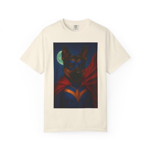 Superhero German Shepard Unisex T-shirt