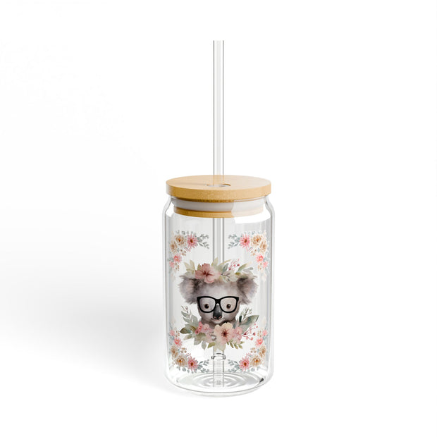 Geeky Goddess Koala Sipper Glass
