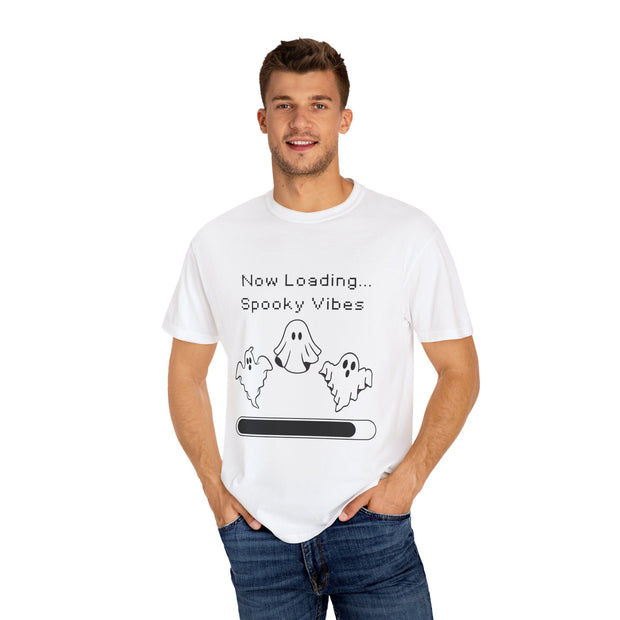 'Now Loading...Spooky Vibes' Unisex T-Shirt