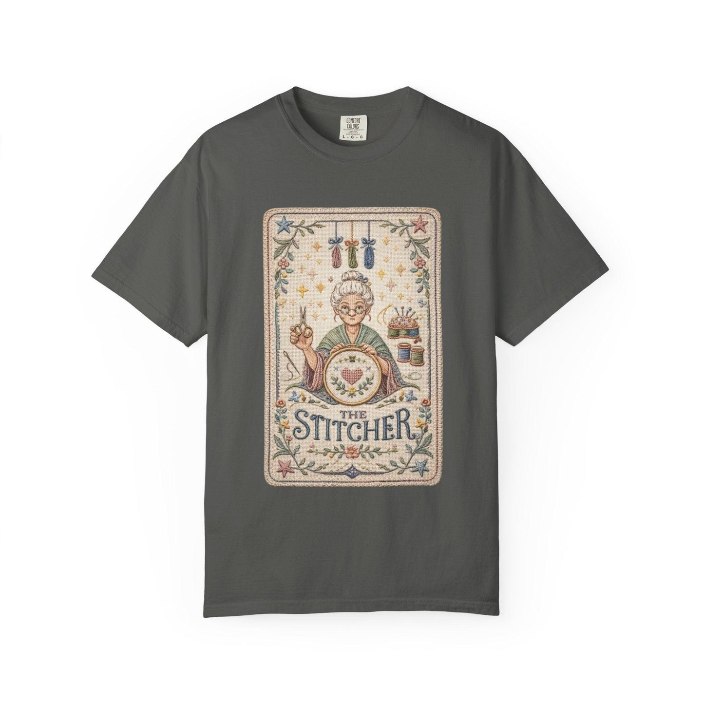 Grandma Hobbies Shirt, Vintage Cross Stitch Tee, Sewing Gift for Her, Embroidery Lover Shirt, Cottagecore Aesthetic