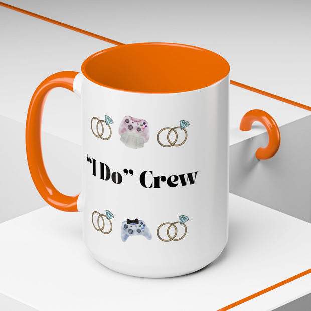 ''I Do' Crew' Accent Coffee Mug