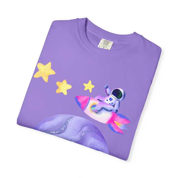 Astronaut Taking Off In Space Unisex T-Shirt