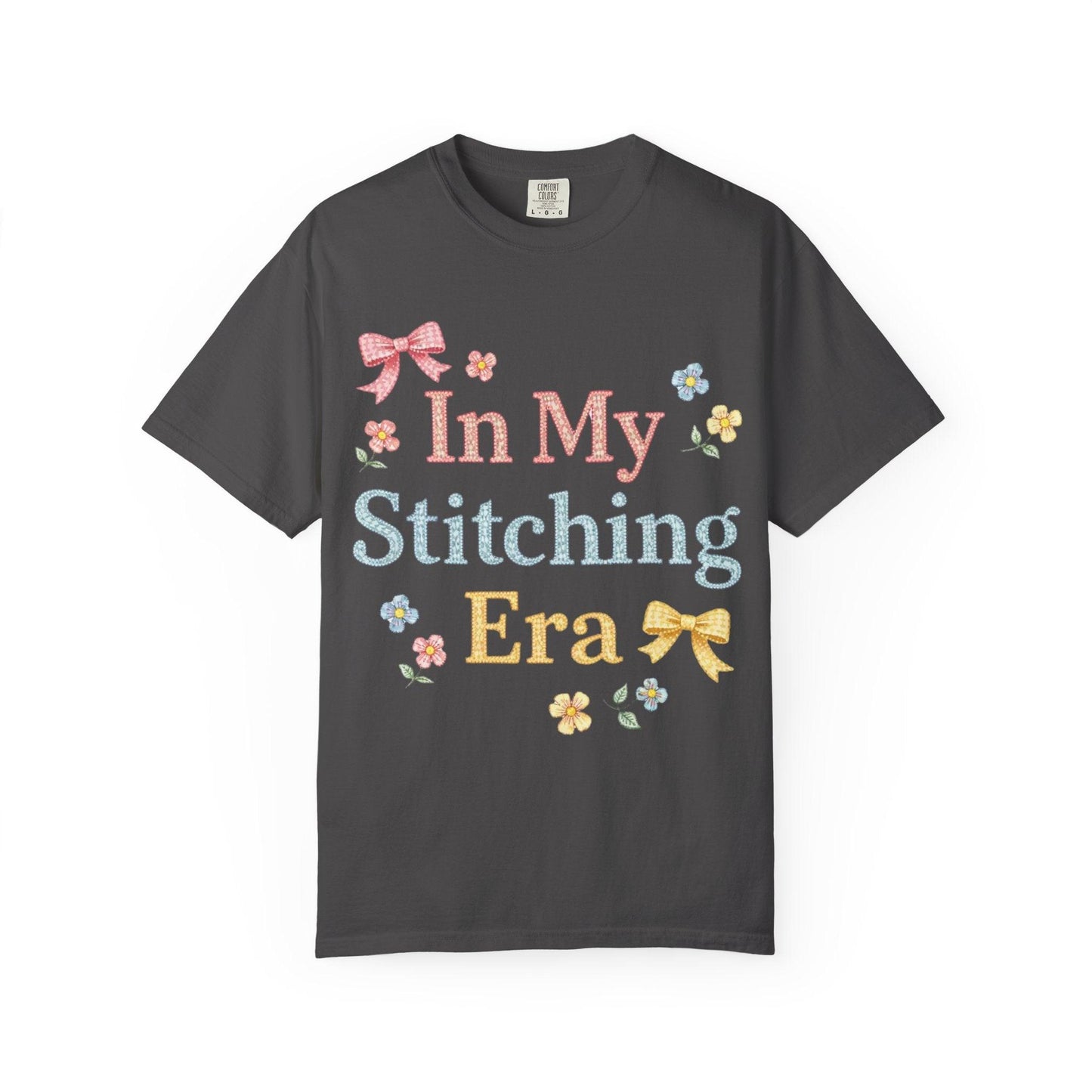 In My Stitching Era T-Shirt | Vintage Embroidery Theme