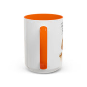 'Feline Good With A Book & Brew' Accent Coffee Mug