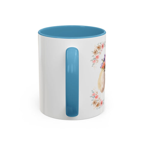 Geeky Goddess French Poodle Accent Coffee Mug