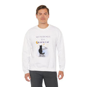 'My Patronus Is A Black Cat' Unisex Crewneck Sweatshirt