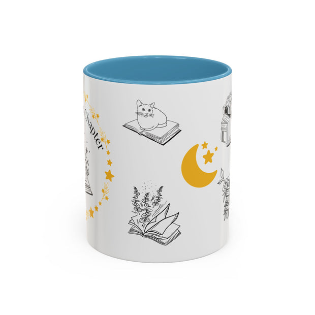 'Just One More Chapter' Accent Coffee Mug