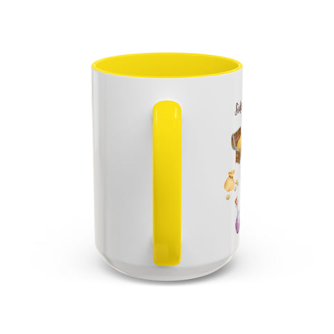 'Side Quest Queen' Accent Coffee Mug