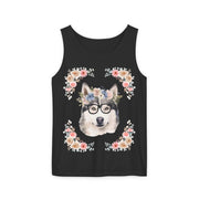 Geeky Goddess Siberian Husky Unisex Tank Top