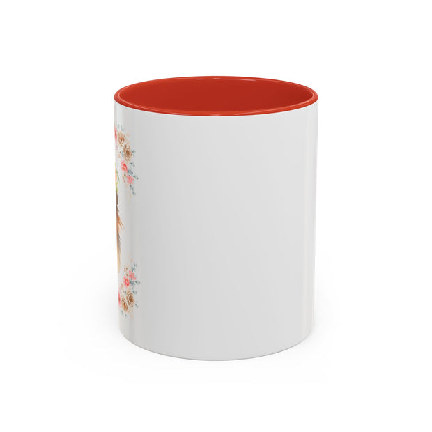 Geeky Goddess Guinea Pig Accent Coffee Mug