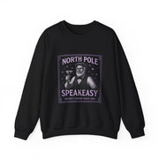 North Pole Speakeasy Crewneck Sweatshirt | Cozy Holiday Gift | Winter Wear | Christmas Sweatshirt | Unisex Comfy Apparel