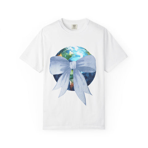 Earth Wrapped In A Bow Unisex T-Shirt