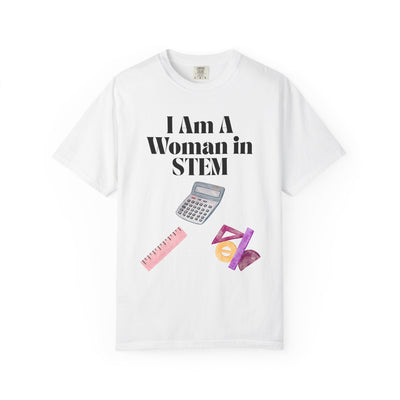 'I Am A Woman STEM' Mathematics Unisex T-Shirt