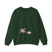 'Espawresso Yourself' Pug Crewneck Sweatshirt