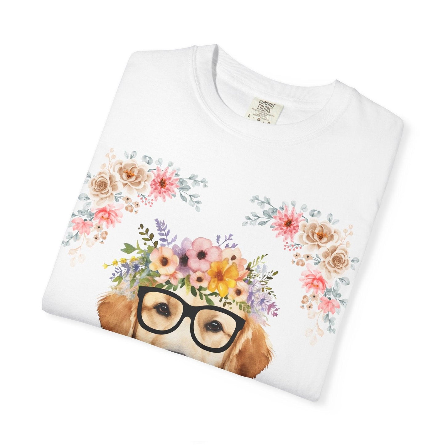 Geeky Goddess Golden Retriever Unisex T-Shirt