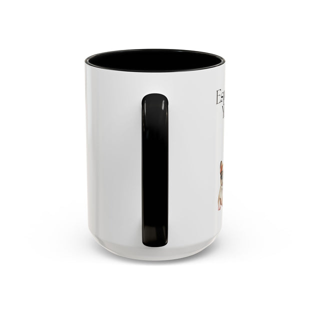 'Espawresso Yourself' French Bulldog Accent Coffee Mug