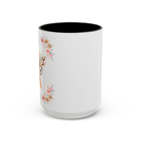 Geeky Goddess Deer Accent Coffee Mug