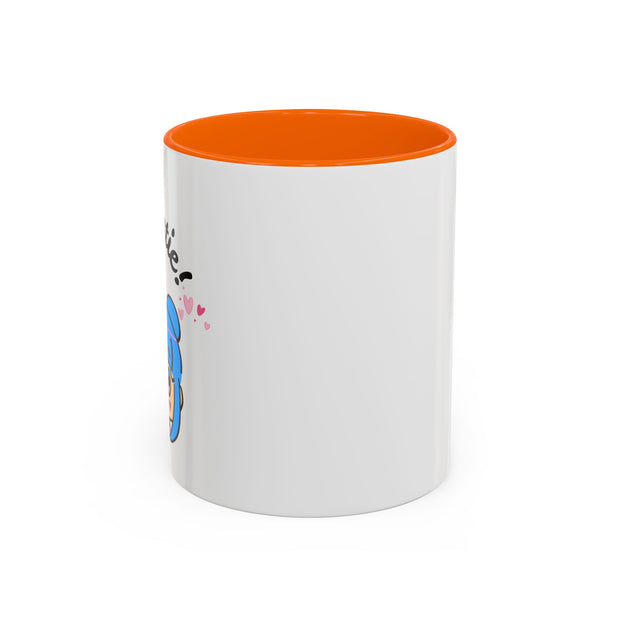 'Hi Cutie' Accent Coffee Mug