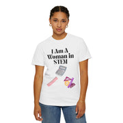 'I Am A Woman STEM' Mathematics Unisex T-Shirt