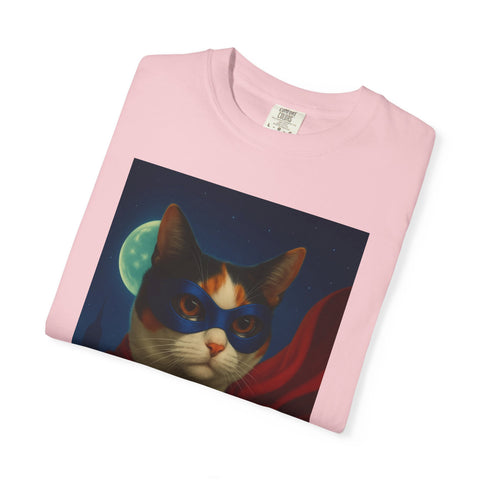 Superhero Tri-Colored Cat Unisex T-shirt