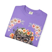 Geeky Goddess Gray Cat Unisex T-Shirt