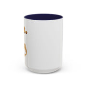 'Pisces' Zodiac Accent Coffee Mug
