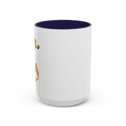 'Pisces' Zodiac Accent Coffee Mug