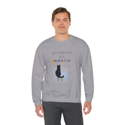 'My Patronus Is A Black Cat' Unisex Crewneck Sweatshirt