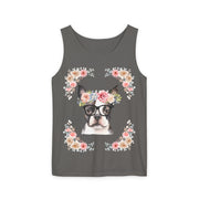 Geeky Goddess French Bullldog Unisex Tank Top