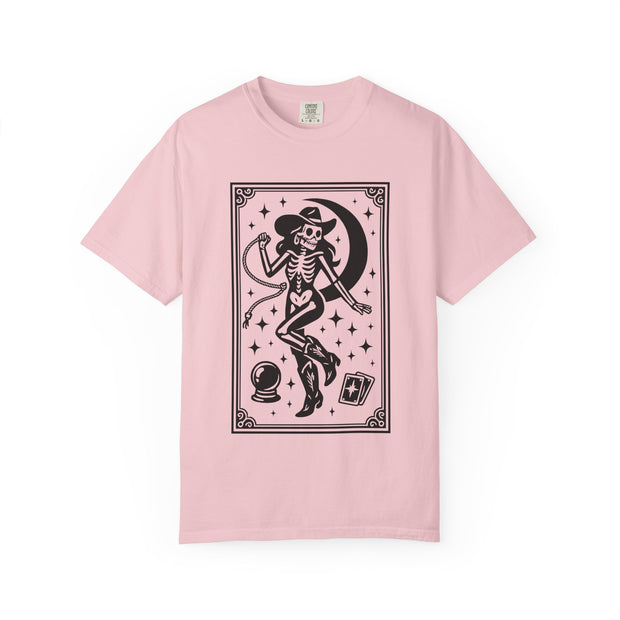 Cowgirl Skeleton Tarot Card Unisex T-Shirt