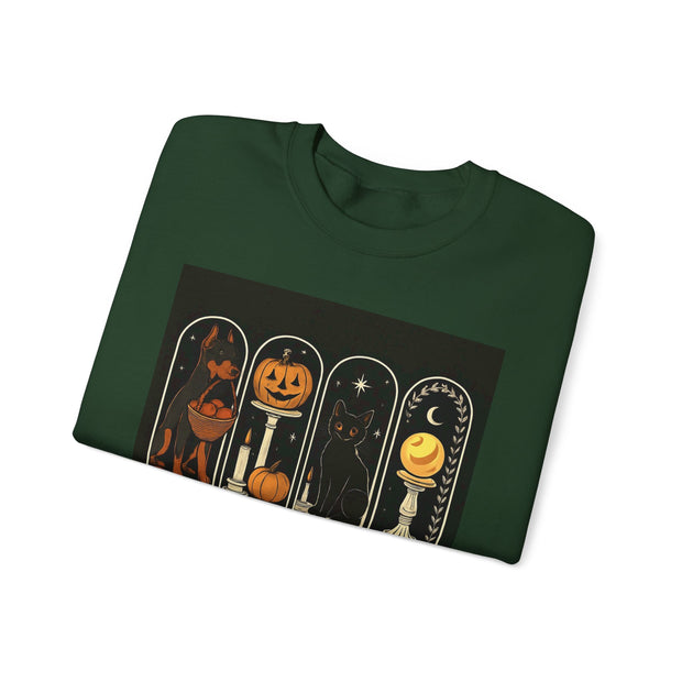 Spooky Season Doberman Crewneck Sweatshirt