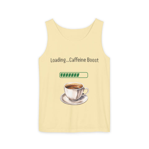 'Loading...Caffeine Boost' Unisex Tank Top