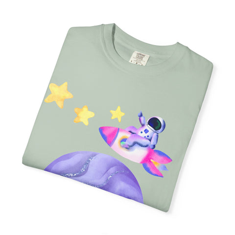 Astronaut Taking Off In Space Unisex T-Shirt