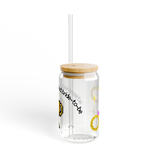'Achievement Unlocked: Bride-To-Be' Sipper Glass