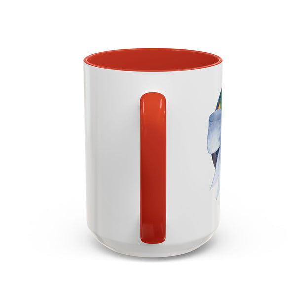Earth Wrapped In A Bow Accent Coffee Mug