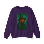 Magical Dog Beagle Wizard Sweater, Cozy Fall Fashion, Halloween Apparel, Unique Gift for Dog Lovers, Unisex Crewneck Sweatshirt