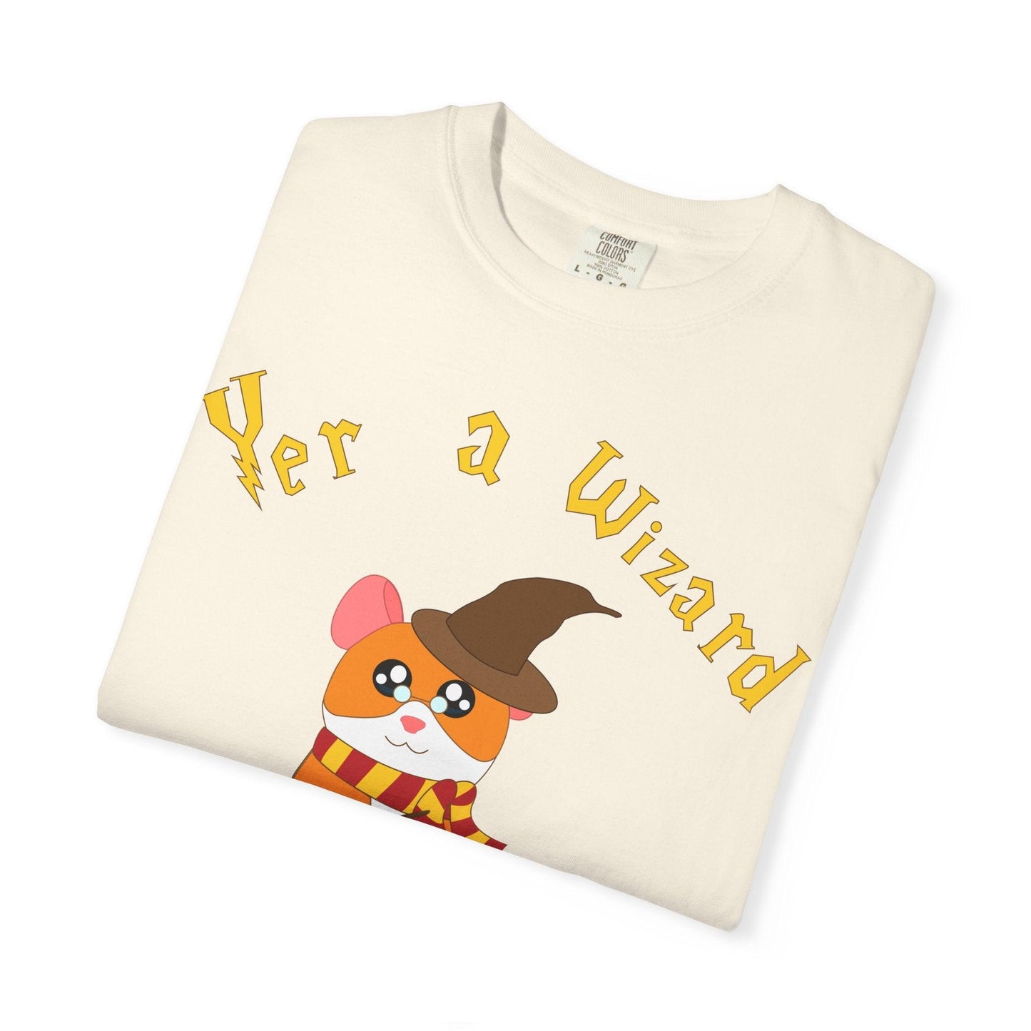 Hammy Wizard Hamster T-Shirt | Cute Spellcaster Illustration
